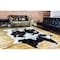 Homeroots 0.25 x 6 x 7 in. Kobe Exotic Cowhide Rug Tricolor 294259 - alternate 2